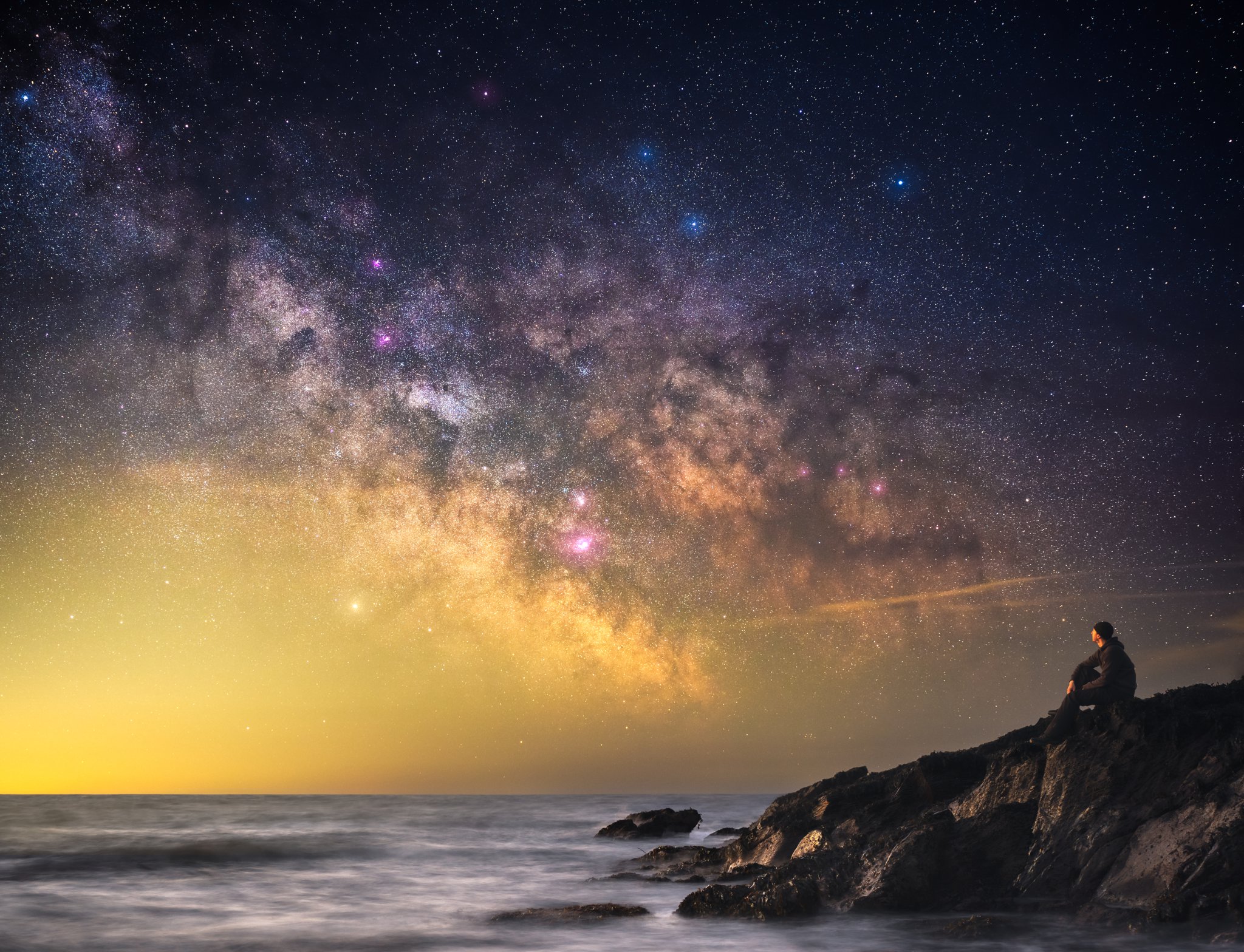 Night sky taken by Brook Wassall