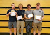 Big smiles on Kingsbridge Community College GCSE results day