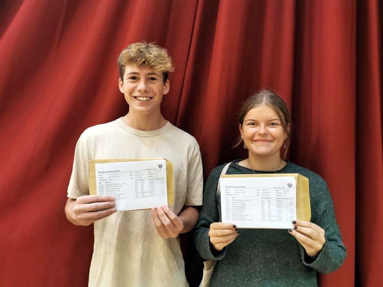 The GCSE students at Kingsbridge Community College have much to celebrate this week following a very successful results day.
Picture: KCC (24-8-23)