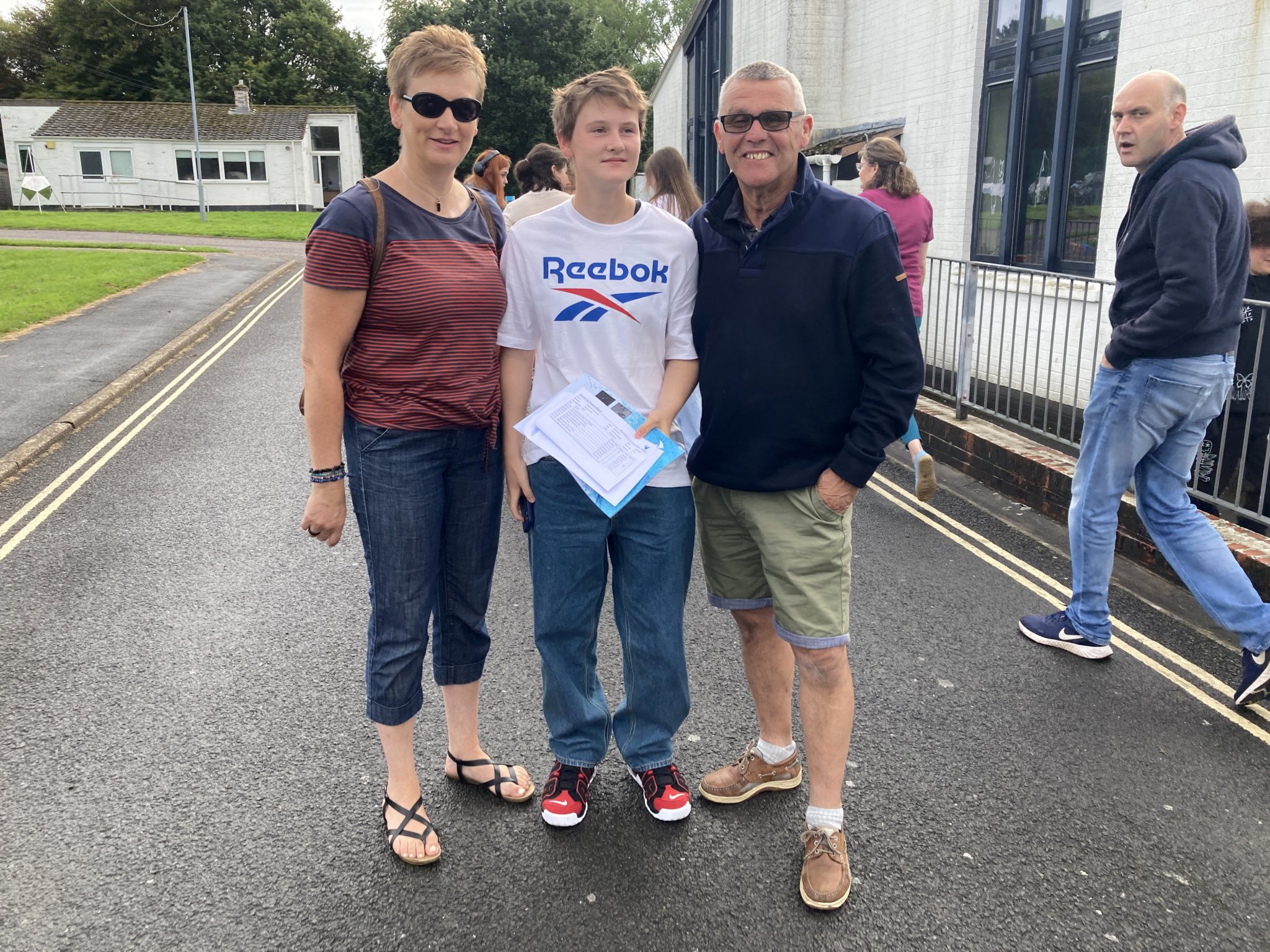 Mum Sylvie Langworthy Megan Langworthy whose off to South Devon College to study games design and dad Keith Langworthy