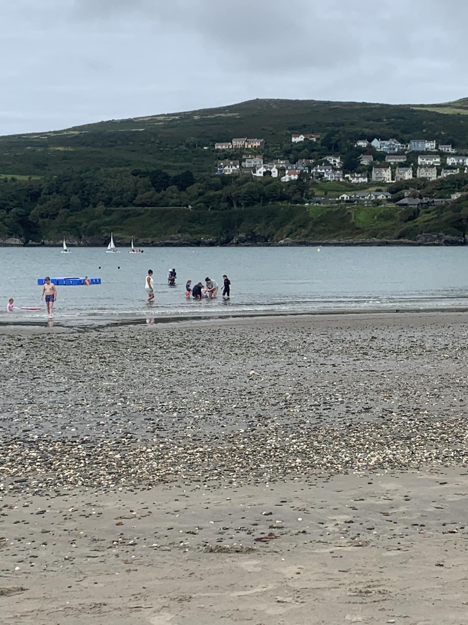 Two-year-old Harry McGowan saved on Port Erin beach raft