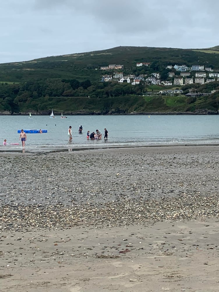 Two-year-old Harry McGowan saved on Port Erin beach raft