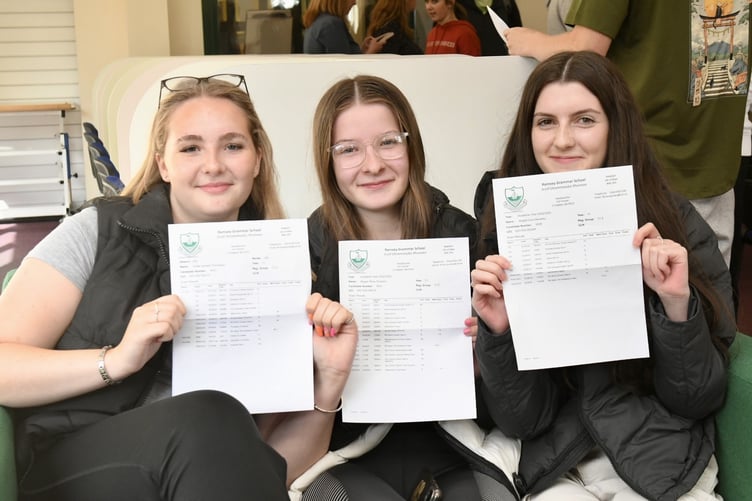 Hollie Thompson, Megan Simpson and Abie Devaney