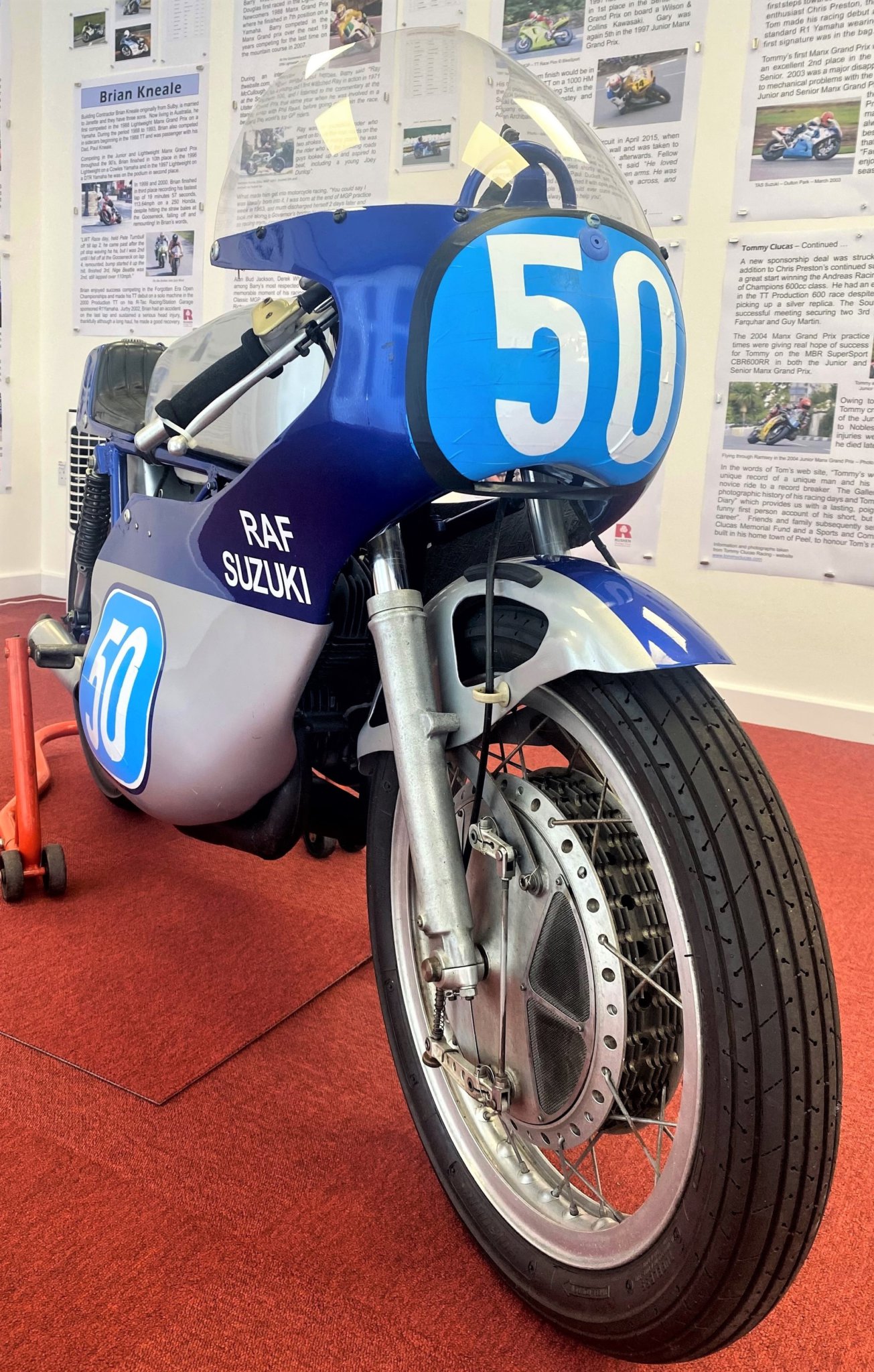The Suzuki machine that won a 1983 MGP race