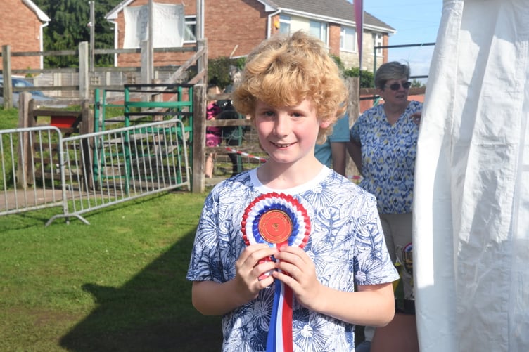 Ben Heyworth won the Under-15s Junior Cup
