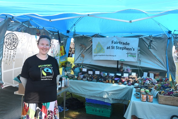 Rachel Witham is a Fairtrade Ambassador with St Stephen's Church in Cinderford.