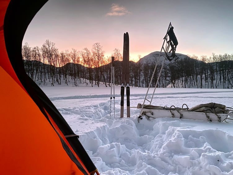 Sam Cox from Devon will attempt a world record-breaking solo unsupported crossing of Antarctica. Picture: Frozen Dagger (25-7-23)
