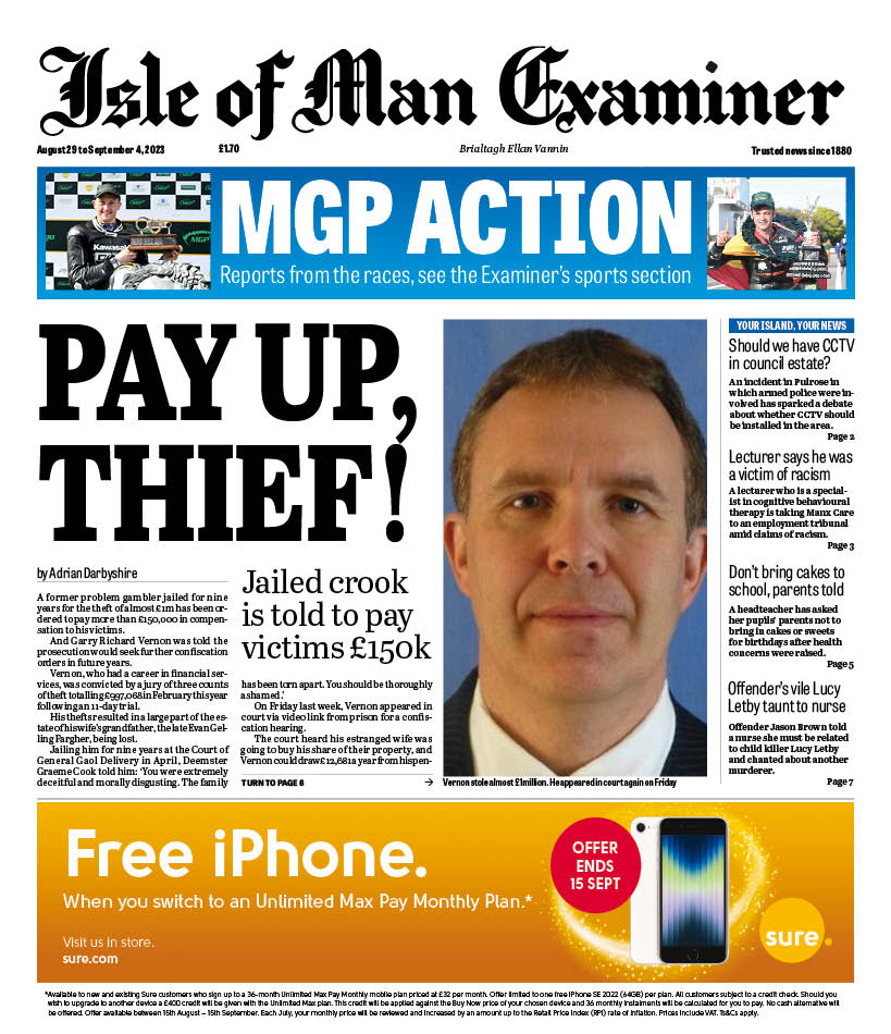 Isle of Man Examiner, August 29, 2023