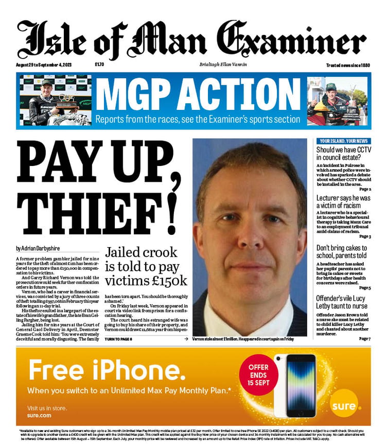 Isle of Man Examiner, August 29, 2023
