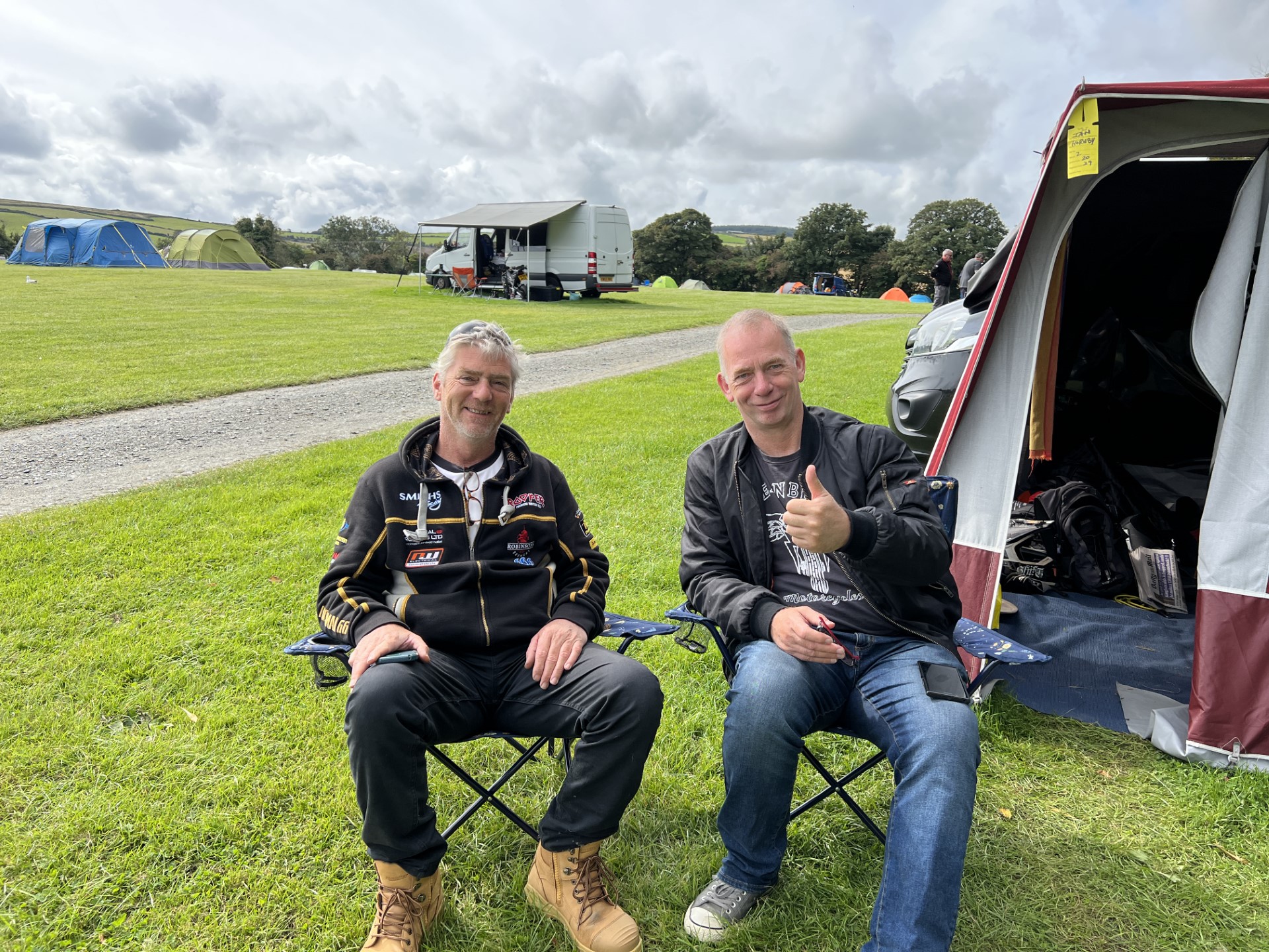 Brothers Martin and Ian Hornby