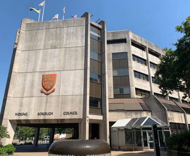 Woking council: There is no money, that's the problem