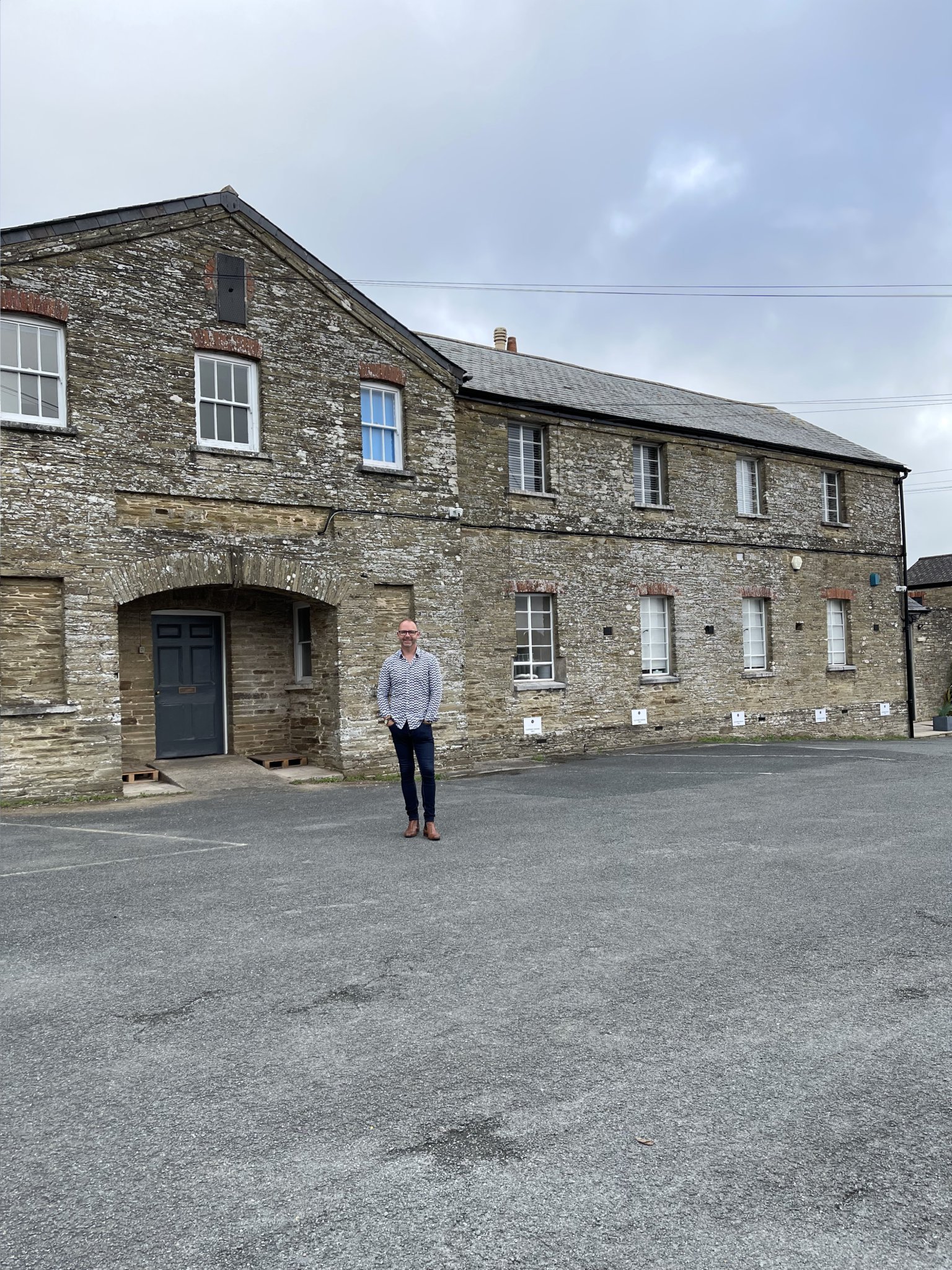 Exterior of studio