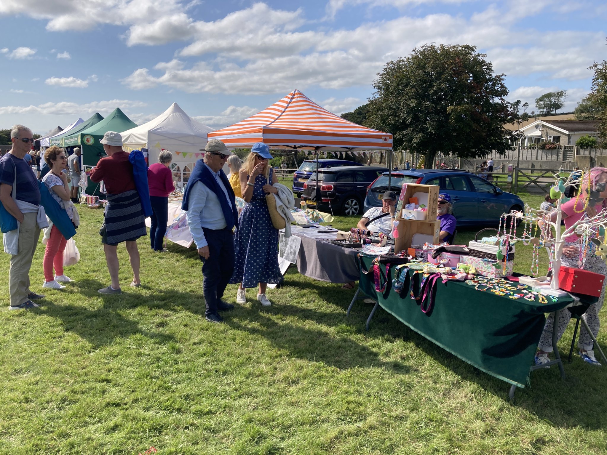 Some of the craft stalls
