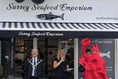 Town mayor reeled in to open new Farnham fishmonger