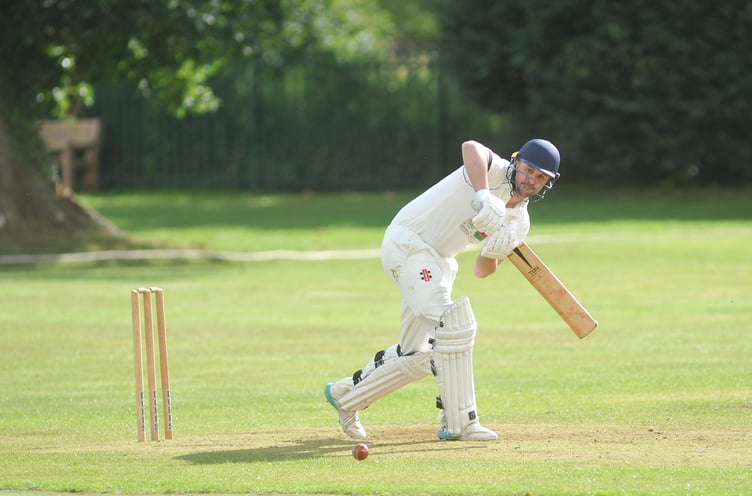 Devon Cricket League D Division West. Chelston & Kingskerswell versus South Devon. C&K's Ollie McManus
