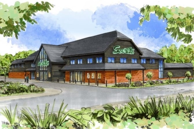 Plans for 216 new homes and a new farm shop at Secretts in Chapel Lane, Milford, have been granted permission by Waverley Borough Council