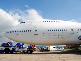 Board a real Boeing 747 for a murder mystery like no other at Dunsfold