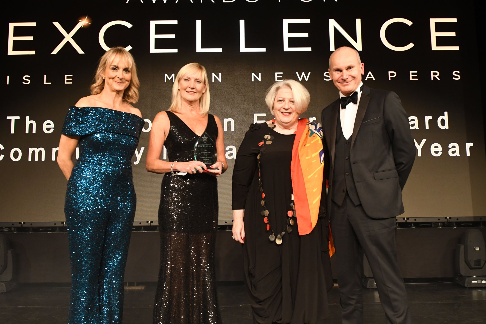 The 2022 Awards for Excellence presented by Media Isle of Man - Hospice Isle of Man, winner of the Isle of Man Energy Award for Community Initiative of the Year