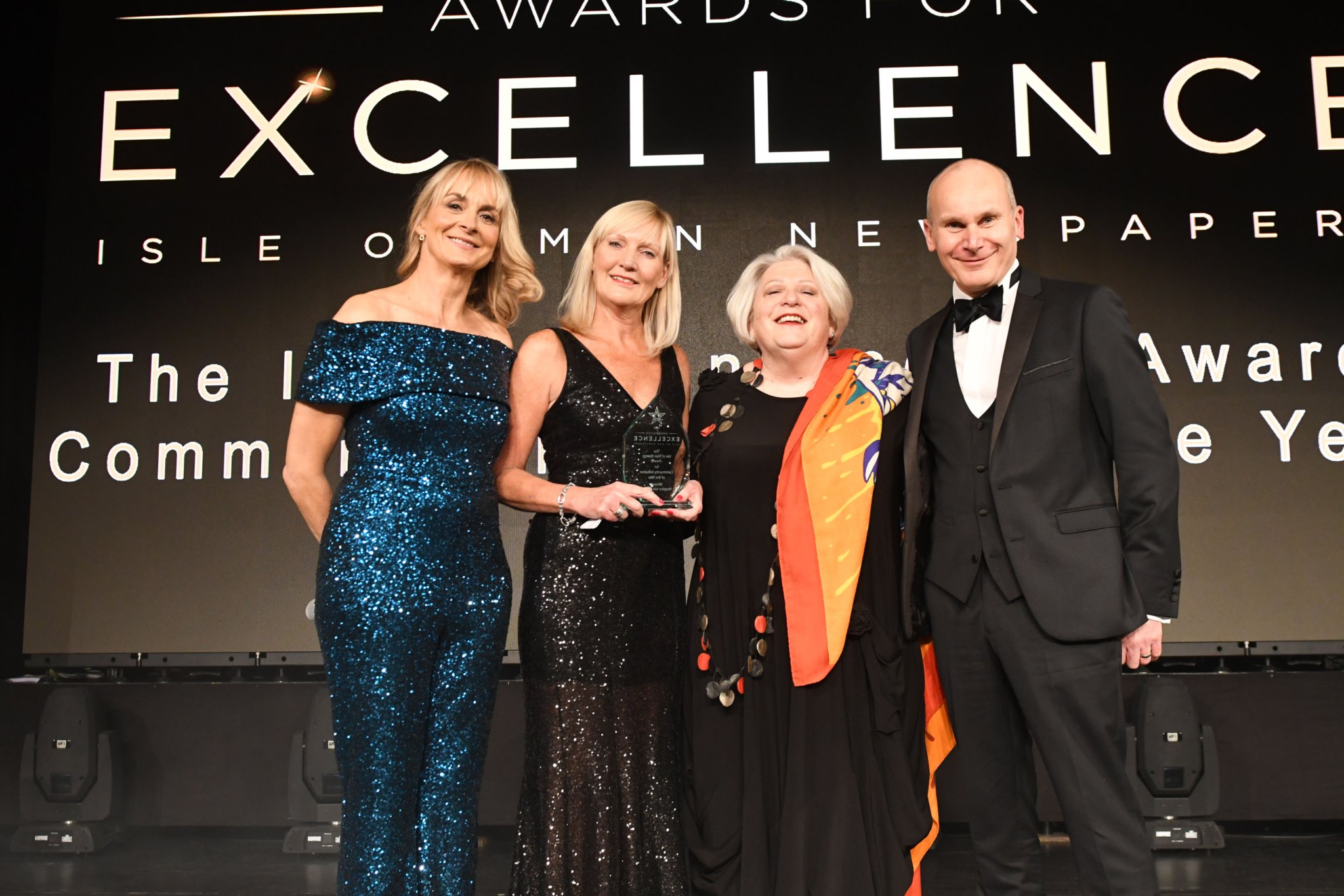 The 2022 Awards for Excellence presented by Media Isle of Man - Hospice Isle of Man, winner of the Isle of Man Energy Award for Community Initiative of the Year