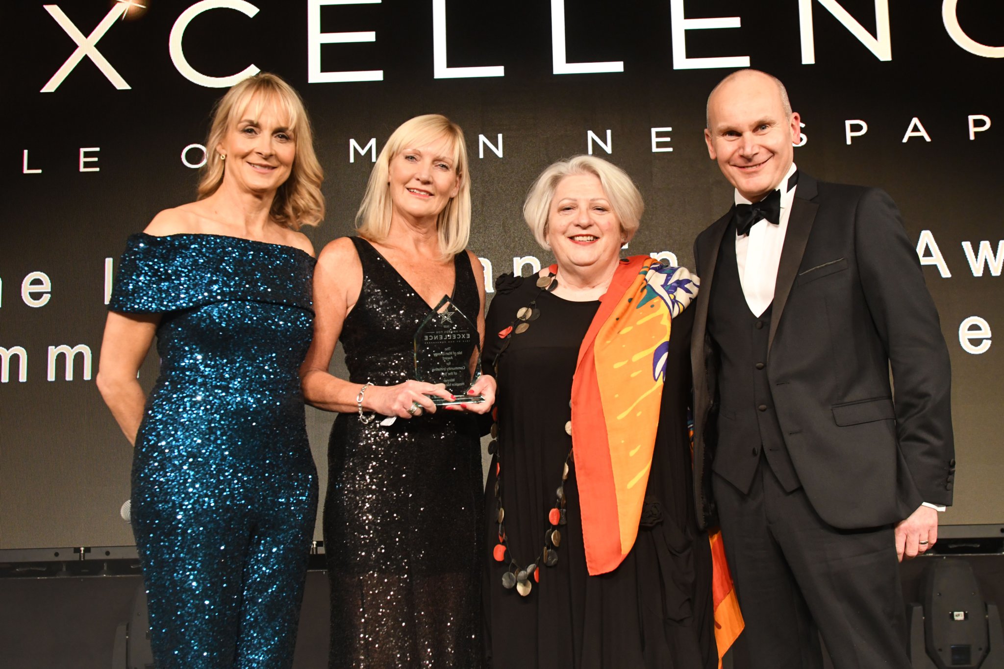 The 2022 Awards for Excellence presented by Media Isle of Man - Hospice Isle of Man, winner of the Isle of Man Energy Award for Community Initiative of the Year