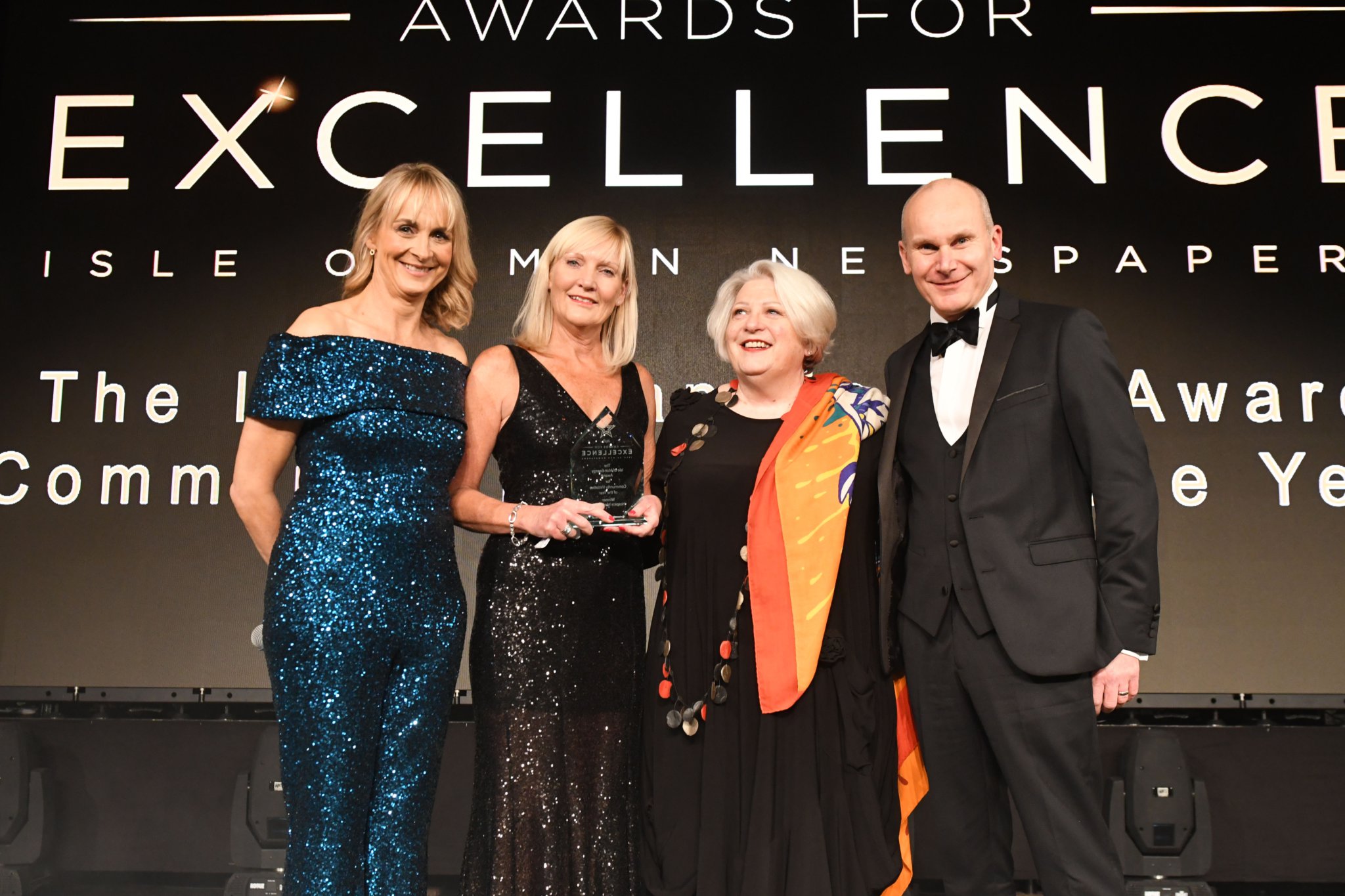 The 2022 Awards for Excellence presented by Media Isle of Man - Hospice Isle of Man, winner of the Isle of Man Energy Award for Community Initiative of the Year