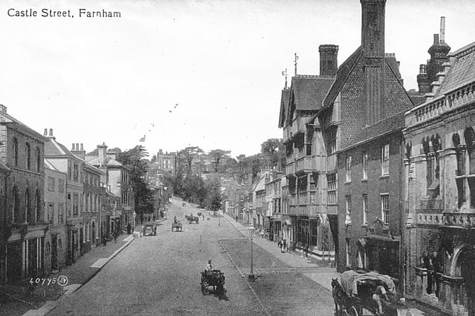 Farnham's Castle Street in 1903