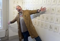 Juan adds humour to Vikings and art