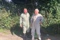 Gary joins Harry to protect our special bee population
