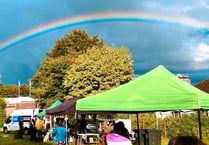 Rainbows paint the sky for Usk’s first Pride event