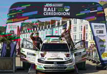 Osian Pryce charges to Rali Ceredigion victory