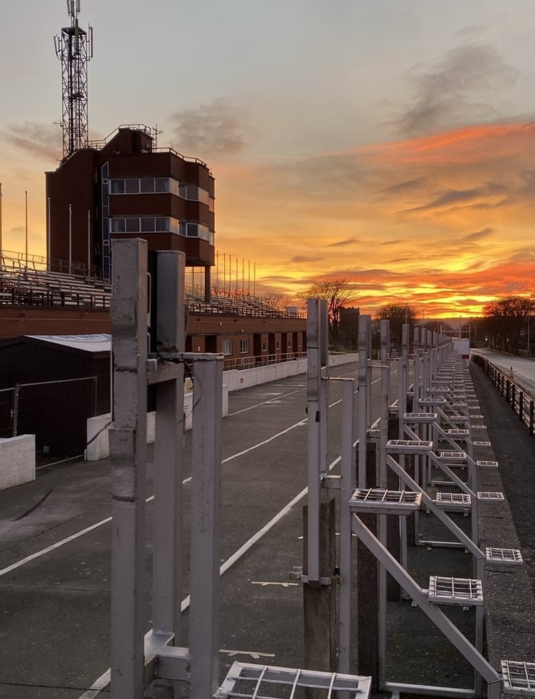 The TT grandstand