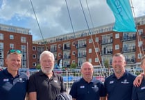 Wye trio set sail in round the world Clipper race