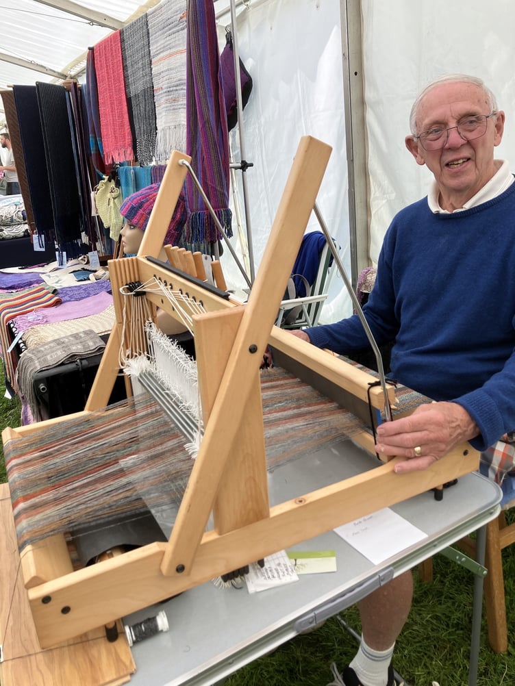 Malcolm Weir from The Weaving Loft