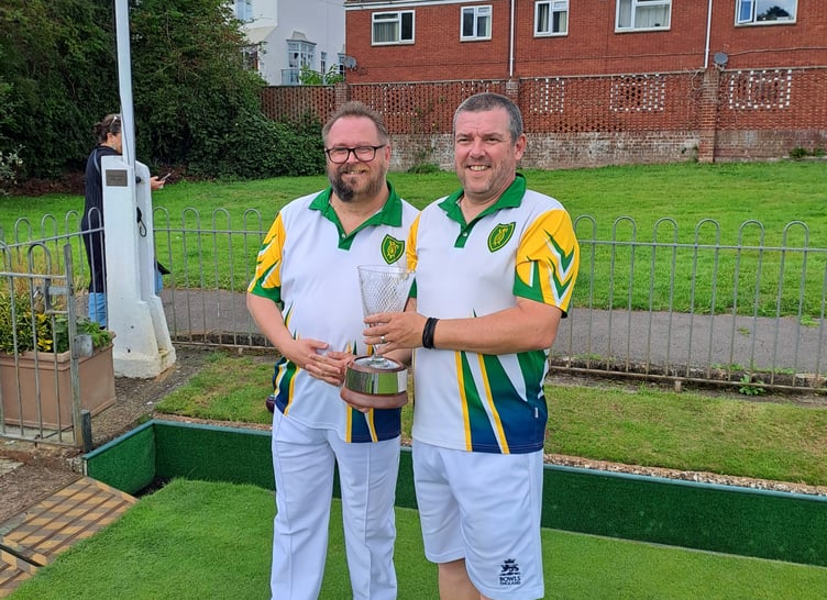 Men’s Championship winners, Neil Thomas and Rich Ellis.