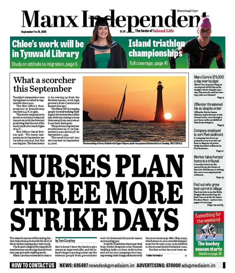 Manx Independent, September 7, 2023