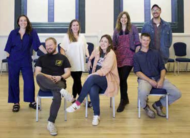 The directors of the first Alton Arts Festival, pictured September 2023.