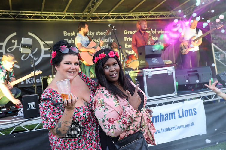 Farnham's Sausage and Cider Festival 2023 in Gostrey Meadow