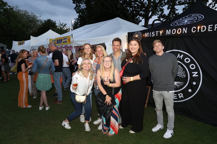 Farnham's Sausage and Cider Festival 2023 in Gostrey Meadow