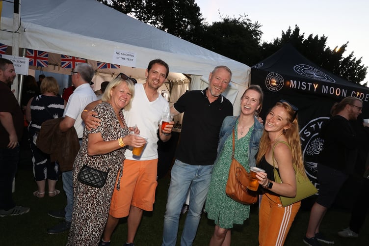 Farnham's Sausage and Cider Festival 2023 in Gostrey Meadow
