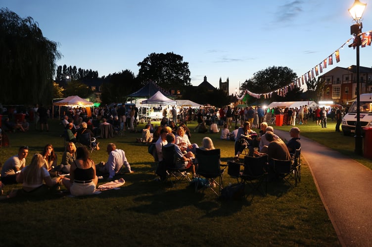 Farnham's Sausage and Cider Festival 2023 in Gostrey Meadow