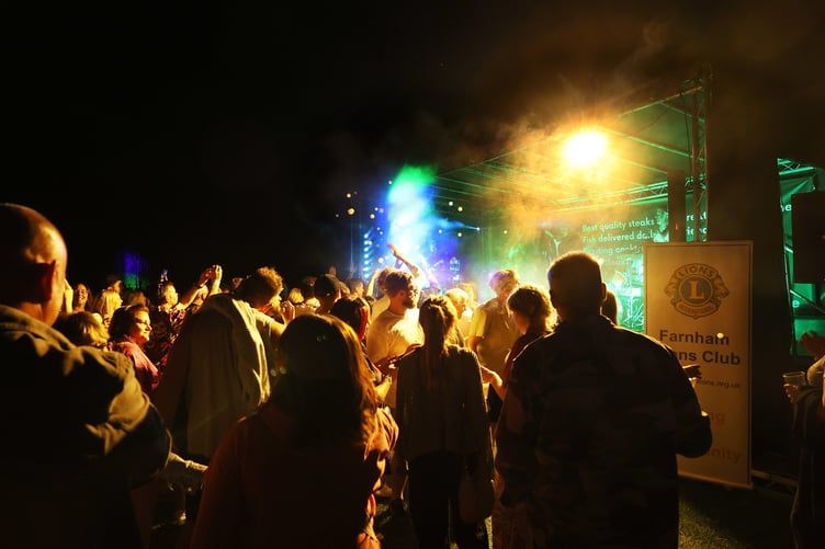 Farnham's Sausage and Cider Festival 2023 in Gostrey Meadow