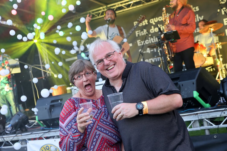 Farnham's Sausage and Cider Festival 2023 in Gostrey Meadow