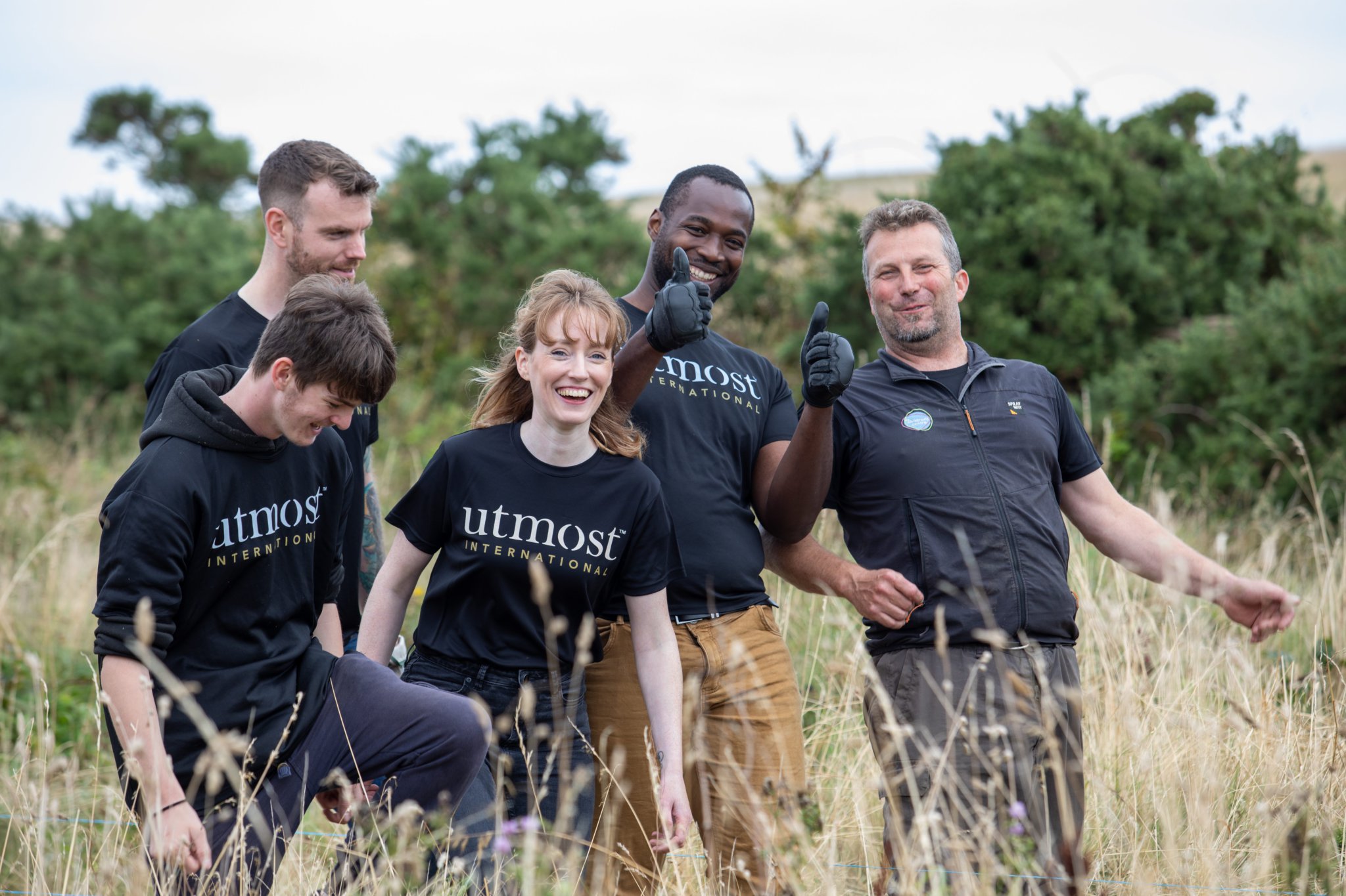 Utmost staff on a volunteers' day