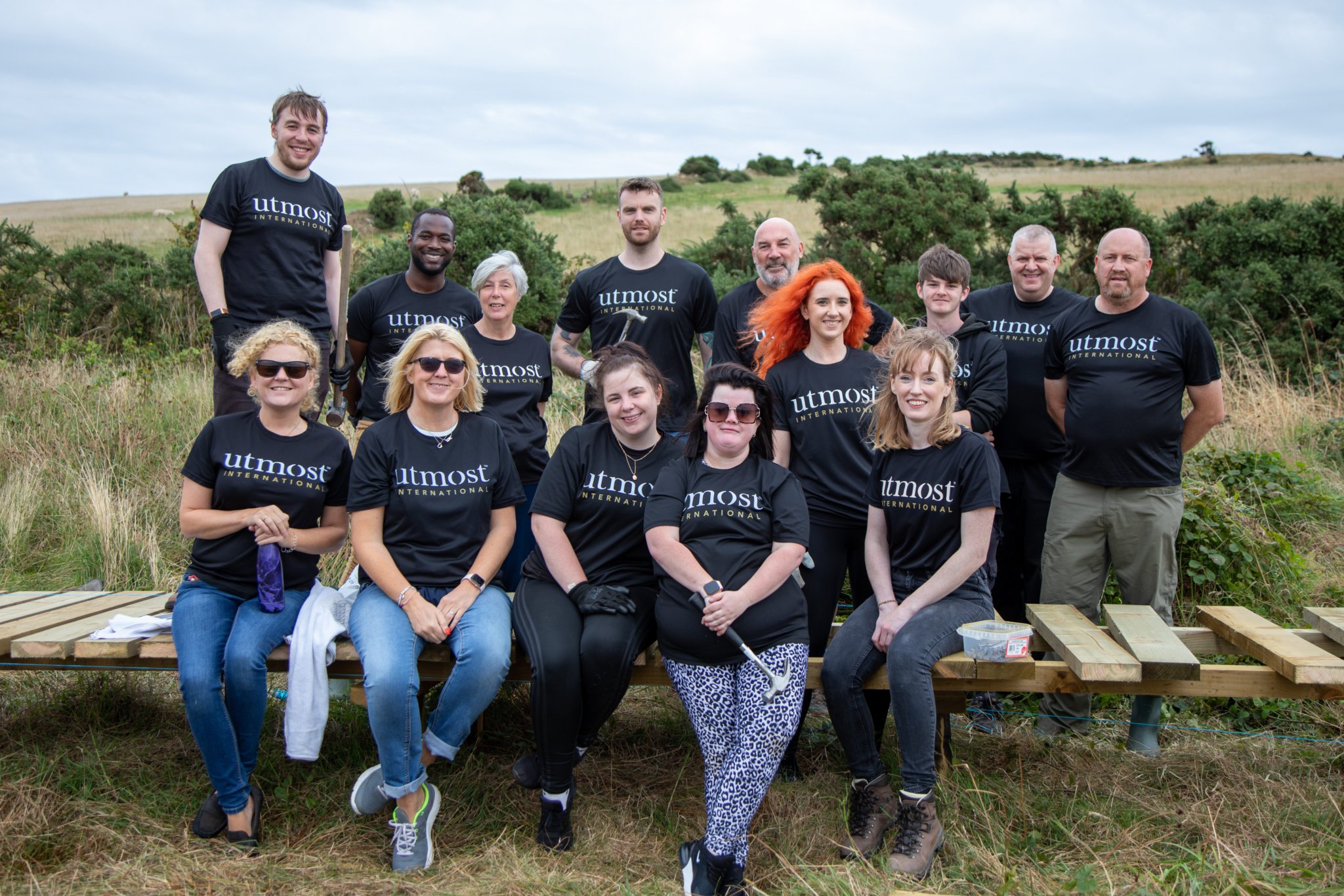 Utmost staff on a volunteers' day
