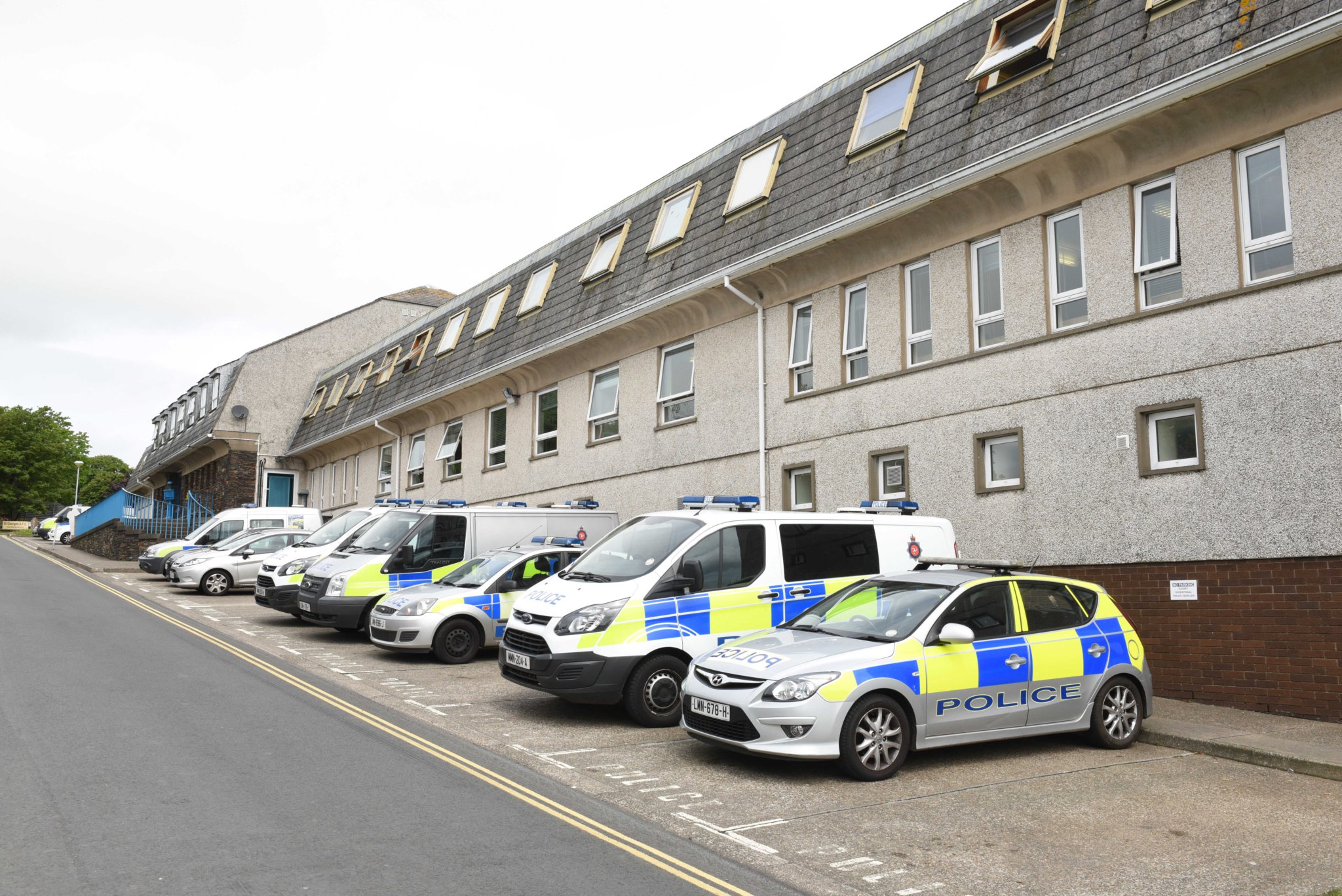 Isle of Man Police Headquarters off Glencrutchery Road in Douglas