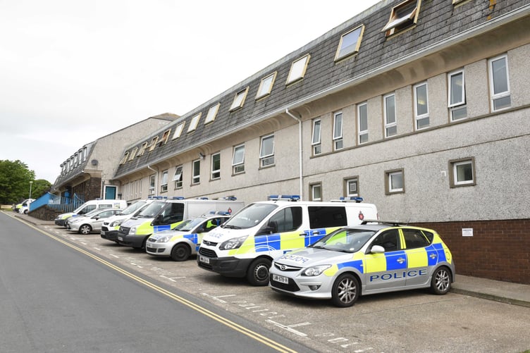 Isle of Man Police Headquarters off Glencrutchery Road in Douglas