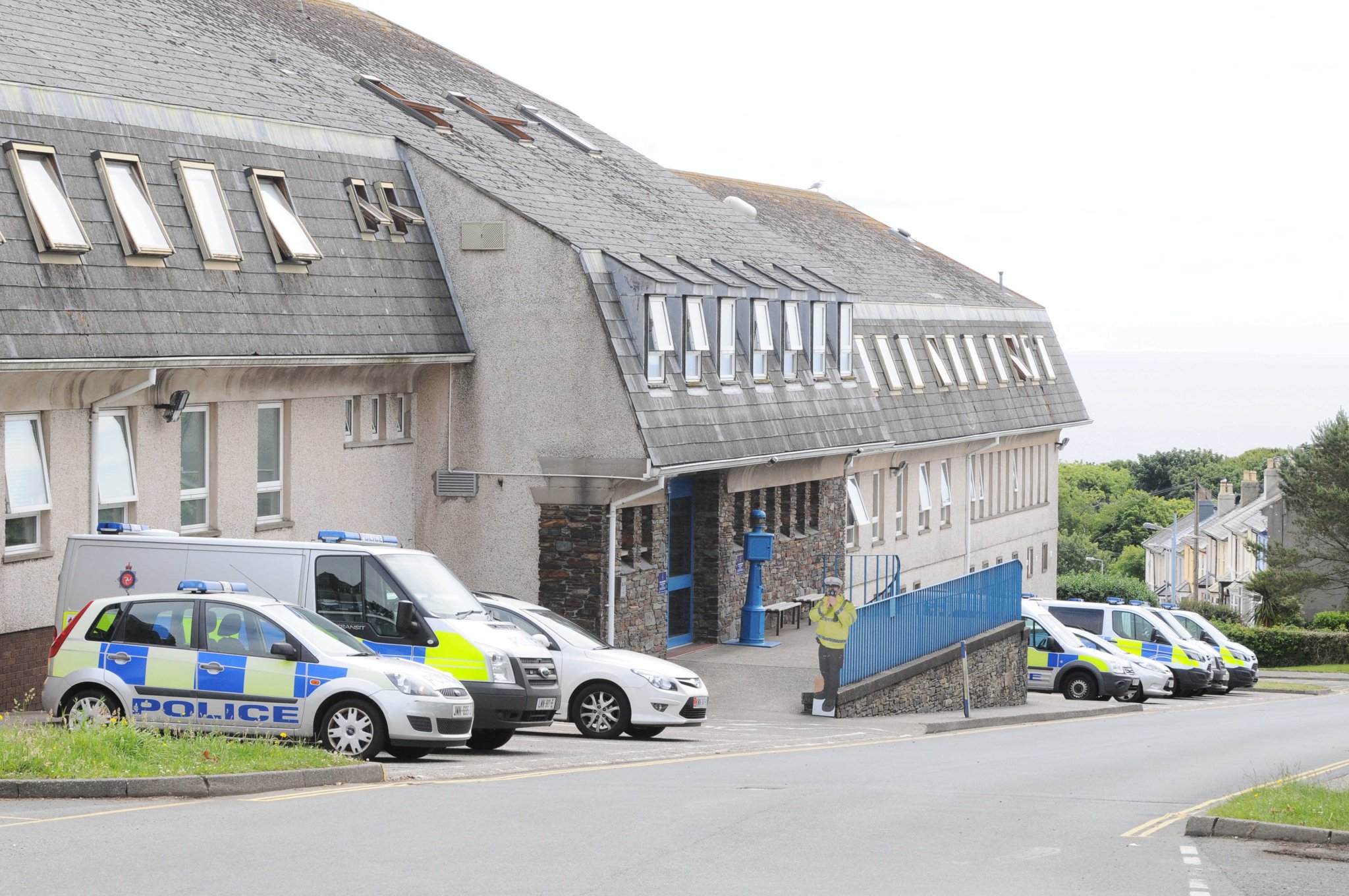 Isle of Man Police Headquarters off Glencrutchery Road in Douglas