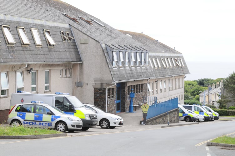 Isle of Man Police Headquarters off Glencrutchery Road in Douglas