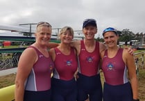 Wye rowers put another six trophies in the Bank