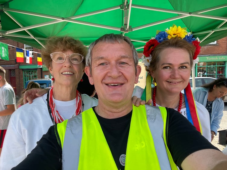 At Crediton Diversity Festival. AQ 6580